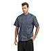 TopTie Unisex Short Sleeve Chef Coat Jacket, Dark Gray
