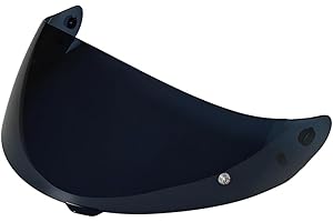 TAOHOM C91 Helmet Shield Replacement,HJ-17 Motorcycle Helmet Visor Compatible with HJC C91/C90/CL-MAX 2/is-MAX/ISMAX BT/SY-MAX 3(Deep Smoke)