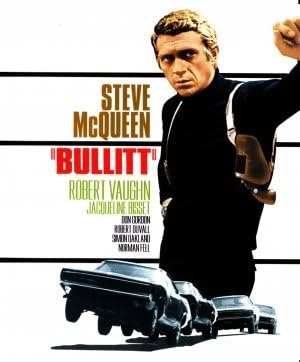 BULLITT - STEVE MCQUEEN - US MOVIE FILM WALL POSTER - 30CM X 43CM