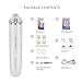 Holisouse Pore Vacuum Blackhead Remover Suction Comedone Acne Extractor Removal Tool Microdermabrasion Electric USB Rechargeable Machine with 2 in 1 Eyebrow and Acne Blackhead Tweezers