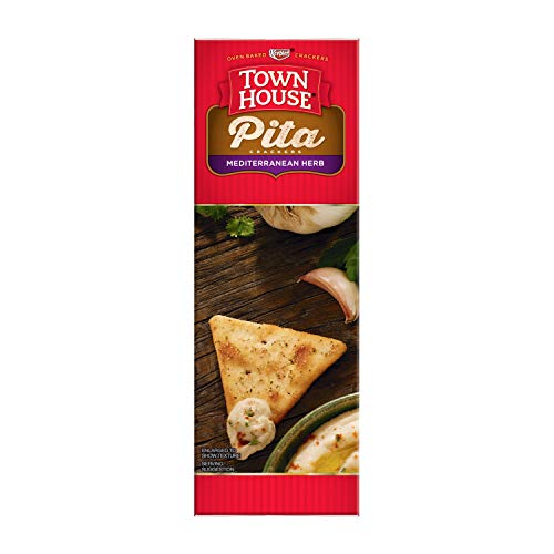 Keebler, Town House Pita, Crackers, Mediterranean Herb, 9.5 oz