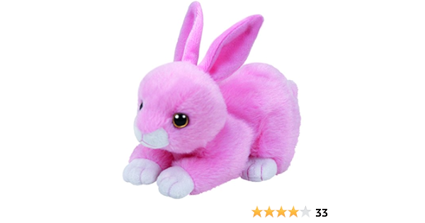 pink toy rabbit