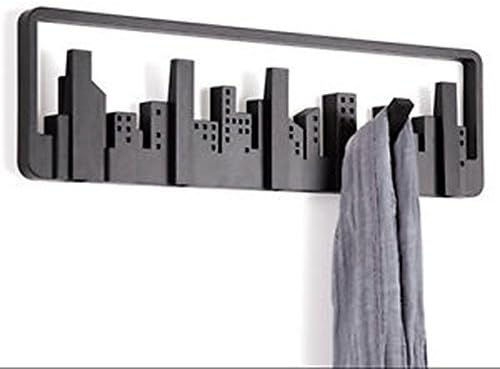 UNIQUE ICON European Creative Decoration Wall Hooks Hangers Coat Rack Scalable Coathook Wall Shelf Hook Wall-Mount Multi-Hook for Clothes/Coat/Key Rings/Scarf/Stoles