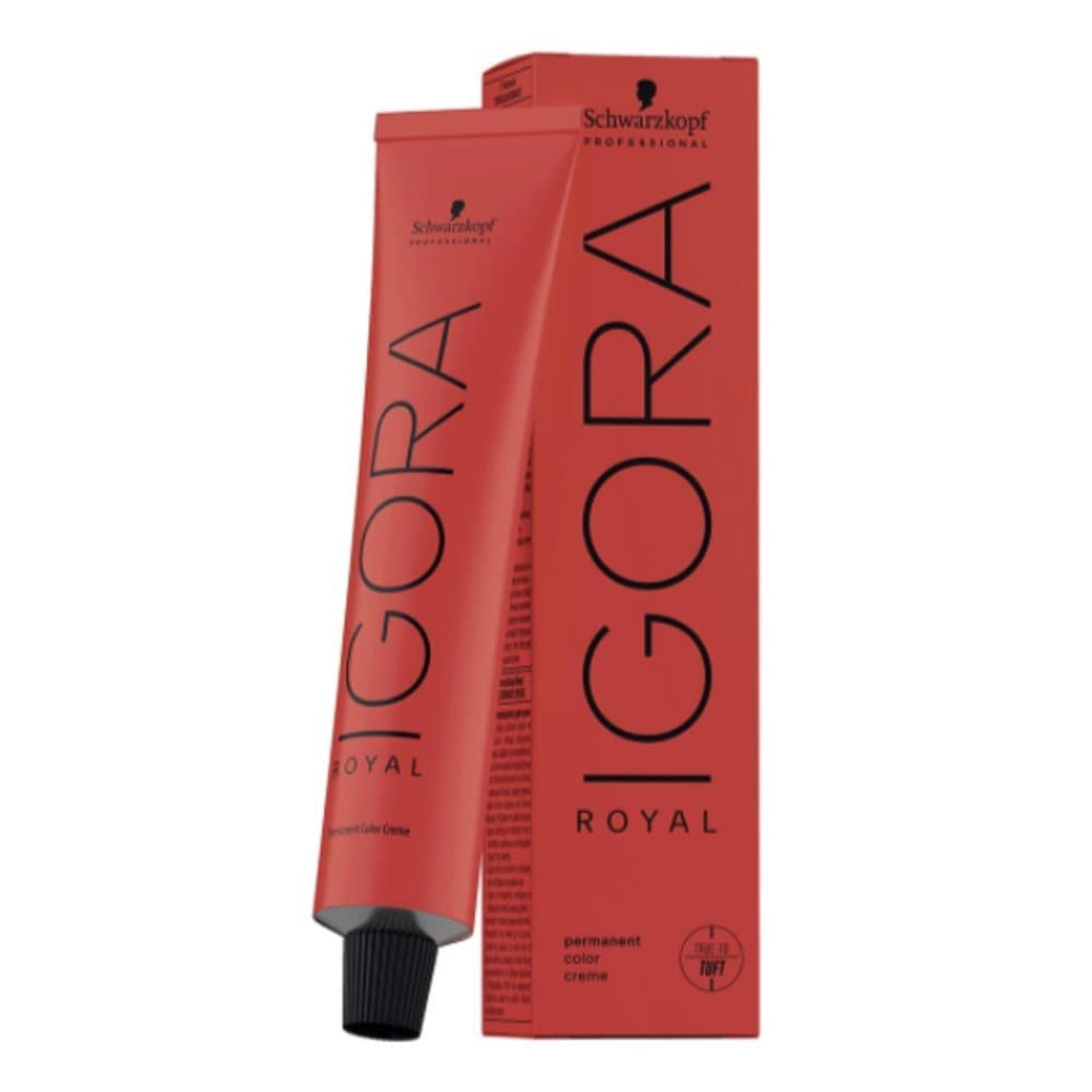 Schwarzkopf Professional Igora Royaltakeover Permanent Hair Colour Cream, No. 7-764 Medium Blonde Copper Chocolate Beige, 60 ml, 4045787404944