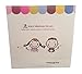 Baby  Milestone Stickers - Baby Monthly Stickers for Boys or Girls - First Year Baby Stickers -Baby Onesie Stickers for Baby Milestones - by Alganori (TM)