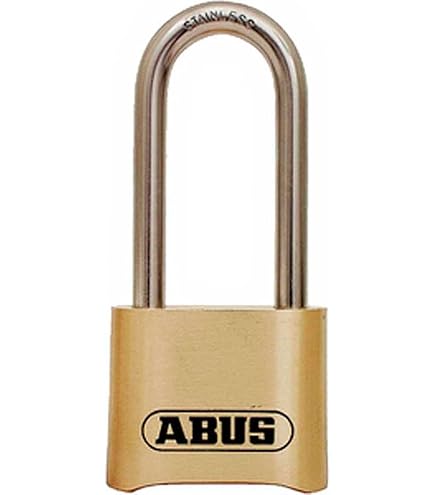 ABUS 65/30 Padlock - 30mm Brass Padlock With Hardened Steel Shackle