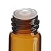 1/4 Dram Amber Glass Vial - Phenolic Screw Cap w/Orifice Reducer - Pack of 144