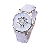 Teresamoon Watch, Luxury Metal Stainless Steel Quartz Wrist Watch (G)