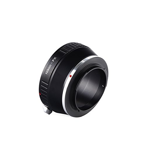 Adapter To Convert Nikon F-Mount Lens To Fujifilm X-Mount For Fuji X-Pro1, X-Pro2, X-E1, X-E2, X-E2S, X-M1, X-A1, X-A2, X-A3, X-A10, X-T1, X-T2, X-T10, X-T20 Mirrorless Digital Camera - Thumbnail 4