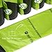 Jtedzi Dog Waste Bags, Biodegradable Extra Thick and Strong Poop Bag for Dog, Guaranteed Leak-Proof Easy Tear, Premium Lavender Scented Green Eco-Friendly, 15 Doggy Bags Per Roll, 9