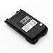 ExpertPower 7.4v 2200mAh Li-ion Two-Way Radio Battery for Icom BP-265 BP-265Li IC-F3001 IC-F4001 IC-F3101D IC-F4101D IC-T70A IC-T70E IC-V80 IC-V80E