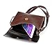 Women Messenger Shoulder Bag DZT1968® Leather Satchel Handbag Tote Hobo Messenger (A)