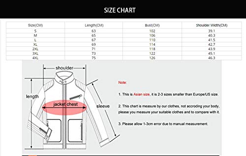 HEcSHENG Beheizte Weste USB elektrische Heizung Smart Thermostat Heizung 3 Stufen Einstellbare Temperatur Zone 8 Fieber… – Bild 8