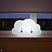 CandyQ Nursery Lamp, Childrens Bedroom Cute Cloud Face Night Light