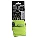 adidas Team Speed Crew Sock, Solar Slime/Black, Size Medium