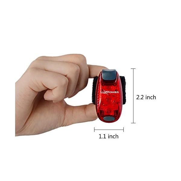 Safety-Light-4-Pack-for-Runners-Bikes-Dogs-Kids-Boats-Best-LED-Lights-FlashingWarning-Strobe-Reflective-High-Visibility-All-Weather-Clip-Light-for-Running-Walking-Jogging
