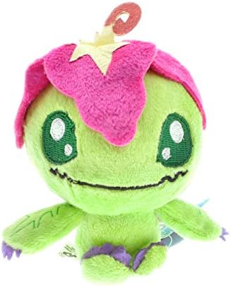 Ruiodr Digimon Pokemongo Palmon Plush Toys Cute Digimon Adventure Palmon Plush Keychain Pendant Soft Stuffed Toys For Kids