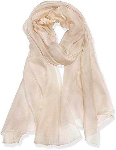 YFZYT Women Long Fashion Soft Wrap Scarf Ladies Sunscreen Voile Sheer Scarf for Evening Dresses, Weddings, Parties, Beach