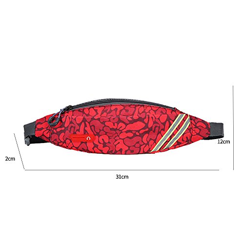 wenyujh Waist Bag Fanny Pack for Man Women Outdoors Running Climbing Carrying Cellphones