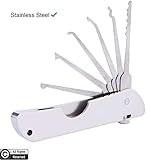 Lock Set Broken Key Extractor Set Locksmith Supplies Hand Tool Key Remove Removal Hooks Furniture Hardware