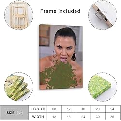 Model, Jasmine Jae Art Sexy Poster8Wall Art Canvas