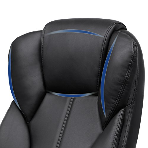 SONGMICS Office Chair with High Back Large Seat and Tilt Function