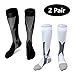 SUNFUNG Graduated Compression Socks 20-30 mmhg For Nurses Cycling Runners Fitness Weight Lifting Maternity Teachers For Men and Women