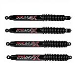 Skyjacker B8591/B8560 Set of Front and Rear Black MAX Shock Absorbers for F250/F350 Super Duty 4X4