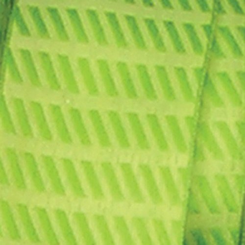 Small Green Diagonal Stripes Woven Taffeta Wired Craft Ribbon .875