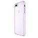 Speck Products Compatible Phone Case for Apple iPhone 8 Plus/iPhone 7 Plus/iPhone 6S Plus, Presidio Clear + Glitter Case, Geode Purple with Gold Glitter/Geode Purple