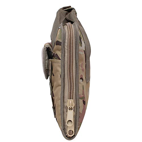 Kylebooker Tactical Deluxe Pistol Case Double Handgun Range Bags (CP)