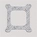 Mr. Gasket 54 Carb Gaskets Holley 4Bbl Open, Grey