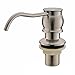 Comllen Antique Brushed Nickel Stainless Steel Countertop Kitchen Sink Soap Dispenser, Built in Hand Liquid Soap Dispenser Pump