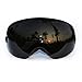 COPOZZ Snowmobile Snowboard Skate Bikeboard Ski Goggles with Detachable Wide Vision Double Lens Anti-fog Extra-large Spherical Lens Snow Multicolor Professional Mountain Climbing Gear Helmet Compatible Unisex