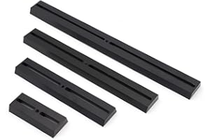 StarPal Dovetail Telescope Mounting Plate 10cm 21cm 30cm 40cm for Equatorial Tripod Long Version Binocular- 75° Black Plate Standard Size (21CM)