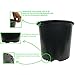 Viagrow 3 Gal. Plastic Nursery Pots (11.36 Liters) 10-Pack