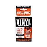Tear Mender BRT-1 Bish's Original Vinyl Mender Clear Adhesive Patches, 40 Sq. Inches
