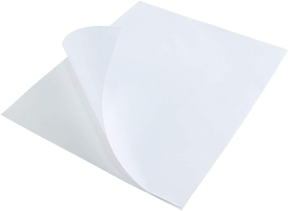 L LIKED 100 Labels Full-Sheet 8-1/2" x 11" Self Adhesive Shipping Labels for Laser & Inkjet Printers (100 Labels) : Office Products