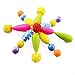 Looching 165pcs Kids Pop Beads Set Creative Jewelry Snap Kit DIY Necklace Bracelet Art Crafts Gift Toys for Kids Girls