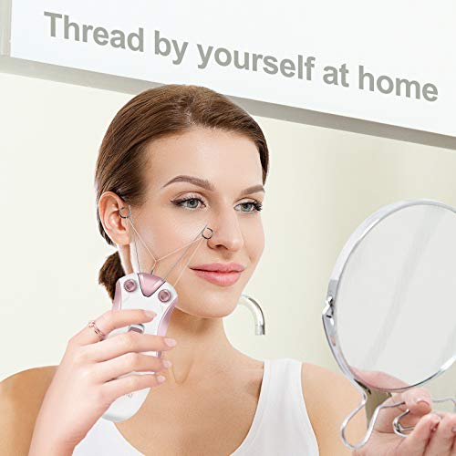 Cordless Electric Facial Threading Hair Removal for Women, Rechargeable