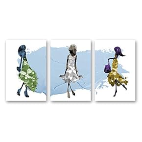 Canvas Wall Art Abstract Elegant People...