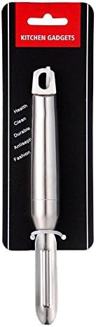 Stainless Steel Vegetable Peeler, NPYPQ Super Sharp Fruit Peeler Knife and Corer for Cocktails Bar Tool - All Fruits &amp; Veggies - Straight type