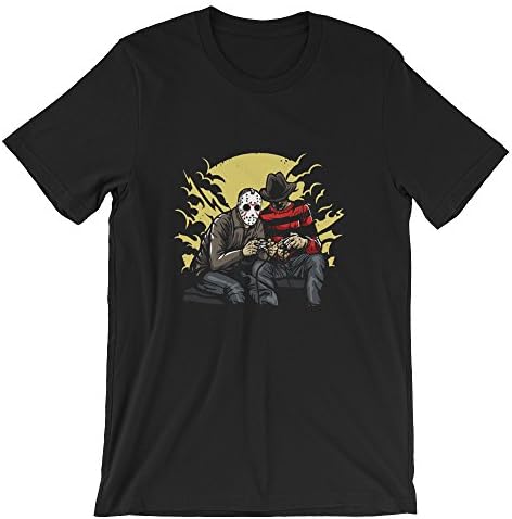 Dark Gamers Freddy vs Jason Short-Sleeve Unisex T-Shirt