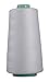 High Speed Polyester Sewing Thread 4 Cone 6000 Yards Sewing & Quilting Use Industrial Standard Color All Purpose Thread by Secret Life (4 Cone x 6000 Yards, White)