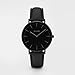 CLUSE La Bohème Full Black CL18501 Women's Watch 38mm Leather Strap Minimalistic Design Casual Dress Japanese Quartz Elegant Timepiece