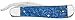 Case Blue Sparkle Kirinite RussLock Pocket Knife