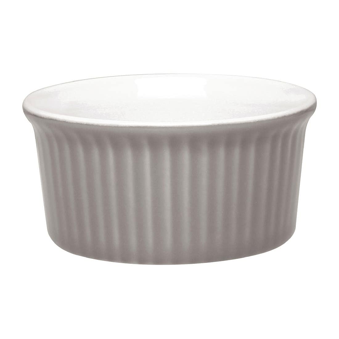 Olympia Coloured Ramekin Grey 90mm X 42mm 3 1/2 145Ml 5Oz Serving Dish 12pc