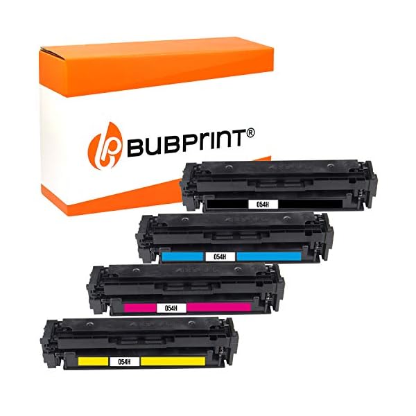 Bubprint 4 Toner kompatibel als Ersatz für Canon 054 054H 054 H i-Sensys LBP-621Cw LBP-623Cdw LBP-640C MF640C MF641Cn MF641Cw MF642Cdw MF643Cdw MF644Cdw MF645Cx – Bild 3