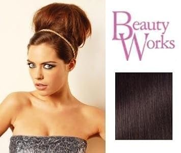 Beauty Works Messy Beehive Bun Colour 2 Darkest Brown