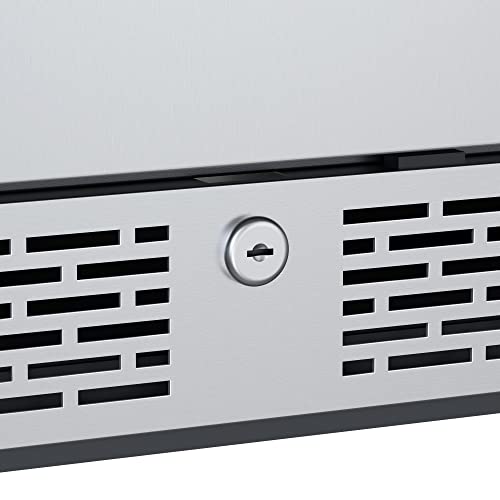 Avallon ABR241BLSS 24 Inch Wide 140 Can Energy Efficient Beverage